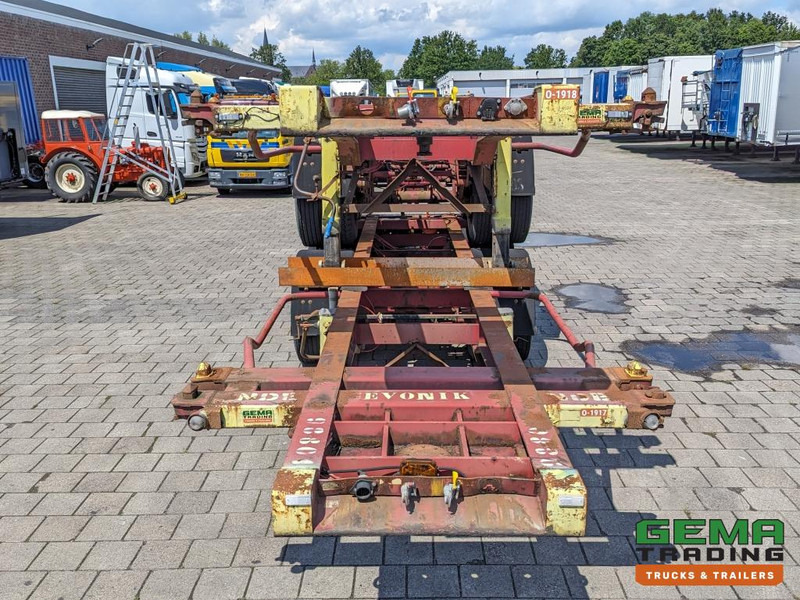 Container transporter/ Swap body semi-trailer Krone SZC 20FT 2-Assen ROR - STEEL Suspension - DOUBLE tires - DrumBrakes: picture 6 Container transporter/ Swap body semi-trailer Krone SZC 20FT 2-Assen ROR - STEEL Suspension - DOUBLE tires - DrumBrakes: picture 6