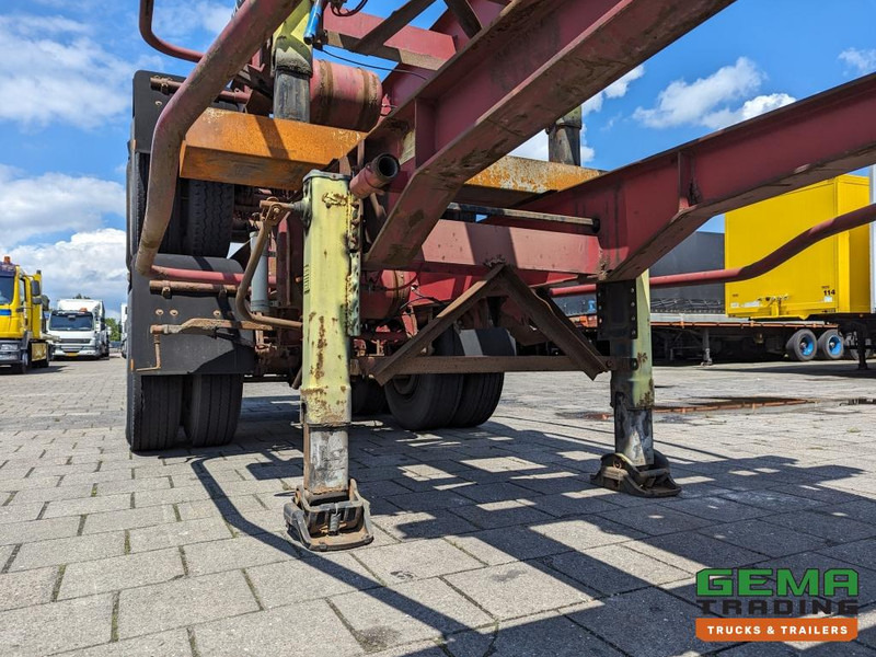 Container transporter/ Swap body semi-trailer Krone SZC 20FT 2-Assen ROR - STEEL Suspension - DOUBLE tires - DrumBrakes: picture 7 Container transporter/ Swap body semi-trailer Krone SZC 20FT 2-Assen ROR - STEEL Suspension - DOUBLE tires - DrumBrakes: picture 7