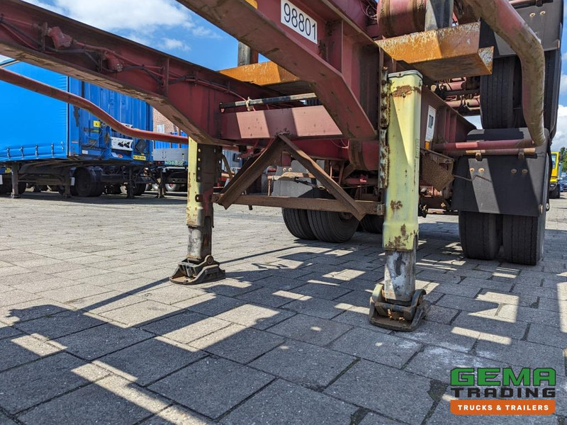 Container transporter/ Swap body semi-trailer Krone SZC 20FT 2-Assen ROR - STEEL Suspension - DOUBLE tires - DrumBrakes: picture 8 Container transporter/ Swap body semi-trailer Krone SZC 20FT 2-Assen ROR - STEEL Suspension - DOUBLE tires - DrumBrakes: picture 8