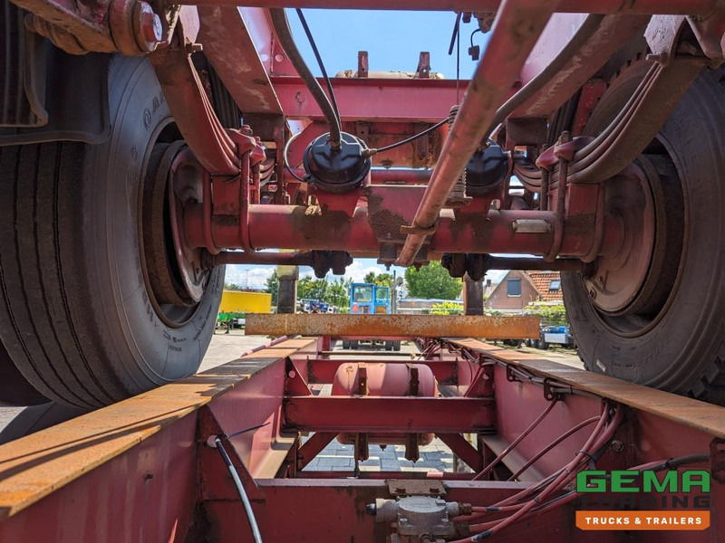 Container transporter/ Swap body semi-trailer Krone SZC 20FT 2-Assen ROR - STEEL Suspension - DOUBLE tires - DrumBrakes: picture 11 Container transporter/ Swap body semi-trailer Krone SZC 20FT 2-Assen ROR - STEEL Suspension - DOUBLE tires - DrumBrakes: picture 11