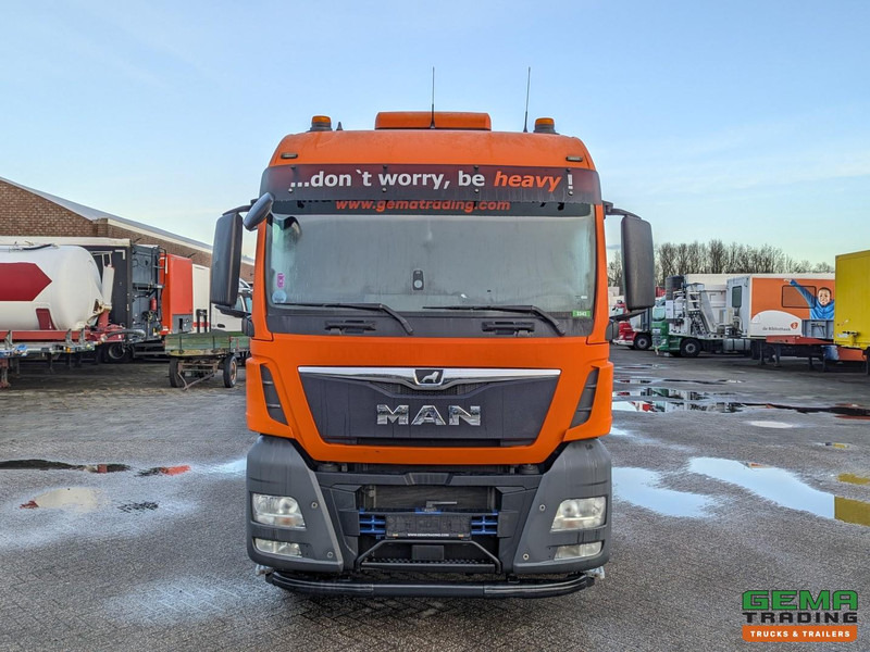 Autotransporter truck MAN TGX 26.500 6x2/4 LL Euro6 - Retarder + Recker FZ3 3-Assige Aanhanger - Uitschuifbaar: picture 8