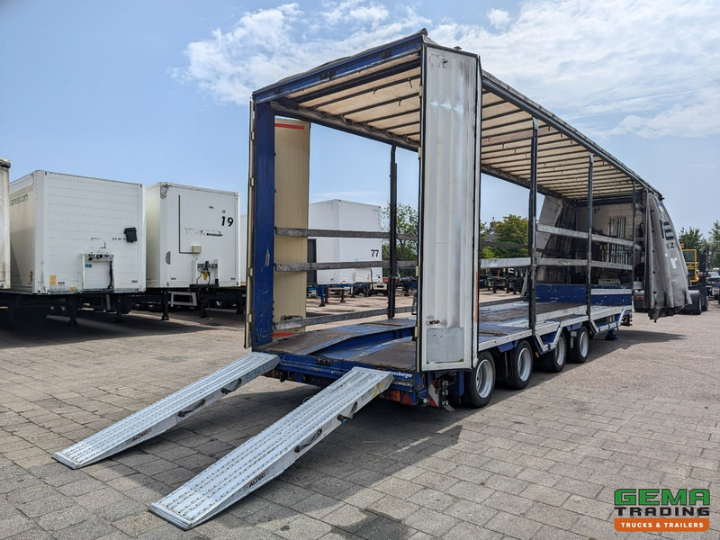 MEUSBURGER MPG-4 Semi Dieplader 3-Assen BPW - Schuifzeil/dak/Hefdak/Verbreedbaar - Wielkuipen - Gieksleuf - Low loader semi-trailer: picture 1 MEUSBURGER MPG-4 Semi Dieplader 3-Assen BPW - Schuifzeil/dak/Hefdak/Verbreedbaar - Wielkuipen - Gieksleuf - Low loader semi-trailer: picture 1