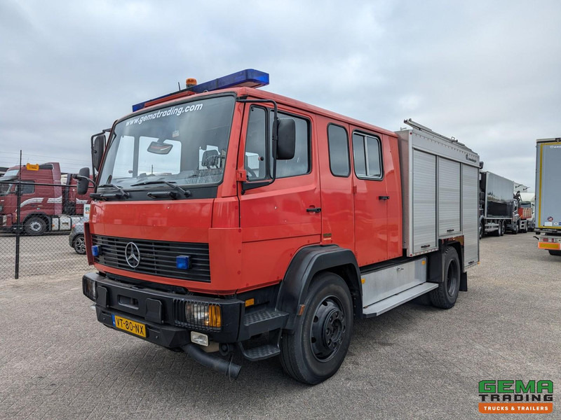 Mercedes-Benz 1124 AF 4x4 Dubbelcab 6Cil - 9 Pers - Kronenburg Tankautospuit TS08 LD3.000 HD240 T2.400 LiterTank - Fire truck: picture 1 Mercedes-Benz 1124 AF 4x4 Dubbelcab 6Cil - 9 Pers - Kronenburg Tankautospuit TS08 LD3.000 HD240 T2.400 LiterTank - Fire truck: picture 1