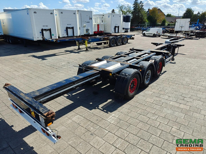 Pacton ET3 3-Assen Valx - MULTI - Schijfremmen - LiftAs - 3x Uitschuifbaar - ADR lekbak - Container transporter/ Swap body semi-trailer: picture 4 Pacton ET3 3-Assen Valx - MULTI - Schijfremmen - LiftAs - 3x Uitschuifbaar - ADR lekbak - Container transporter/ Swap body semi-trailer: picture 4
