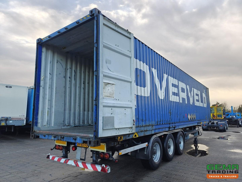 Pacton T3-007 3-Assen BPW - Containerchassis + 45FT HiCube Container - Reservewieldrager - Container transporter/ Swap body semi-trailer: picture 1 Pacton T3-007 3-Assen BPW - Containerchassis + 45FT HiCube Container - Reservewieldrager - Container transporter/ Swap body semi-trailer: picture 1