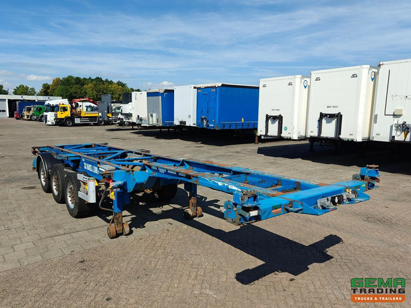 Van Hool 3B0079 3-Assen SAF - Schijfremmen - Alle aansluitingen / Universeel chassis - Container transporter/ Swap body semi-trailer: picture 4 Van Hool 3B0079 3-Assen SAF - Schijfremmen - Alle aansluitingen / Universeel chassis - Container transporter/ Swap body semi-trailer: picture 4