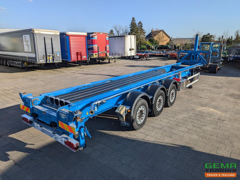 Van Hool 3C0017 40FT Kiepchassis - Aluminium Chassis - 5060KG - Slangenkokers - 88.000km! - Container transporter/ Swap body semi-trailer: picture 2 Van Hool 3C0017 40FT Kiepchassis - Aluminium Chassis - 5060KG - Slangenkokers - 88.000km! - Container transporter/ Swap body semi-trailer: picture 2