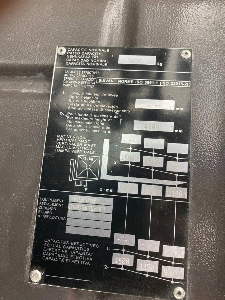 Electric forklift Manitou ME 316: picture 26 Electric forklift Manitou ME 316: picture 26