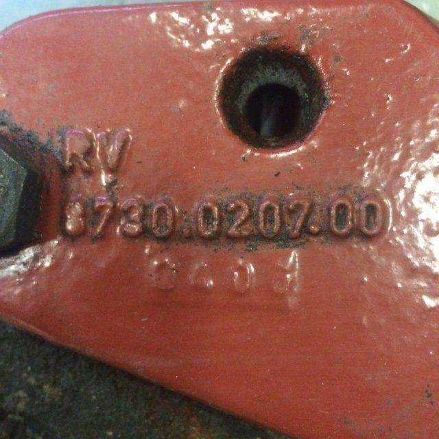 2xSupport Wheel for Komatsu MWP18-1R - Steering for Material handling equipment: picture 3 2xSupport Wheel for Komatsu MWP18-1R - Steering for Material handling equipment: picture 3