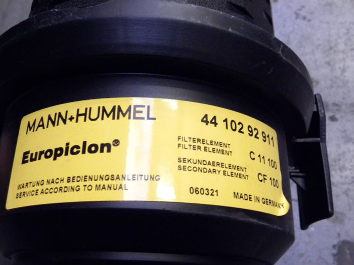 Air cleaner from Mann+Hummel - Air filter for Material handling equipment: picture 3 Air cleaner from Mann+Hummel - Air filter for Material handling equipment: picture 3