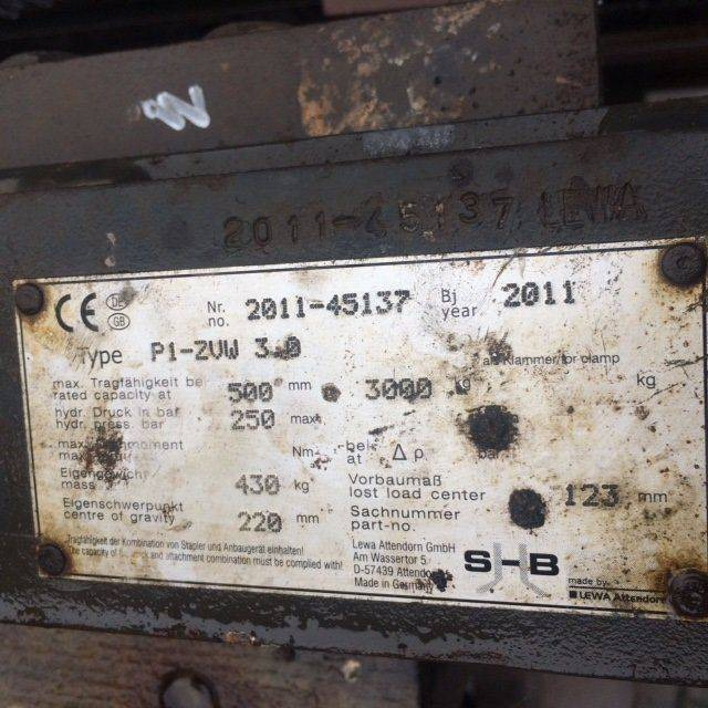 SHB -LEWA Fork Positioner - Attachment: picture 1 SHB -LEWA Fork Positioner - Attachment: picture 1