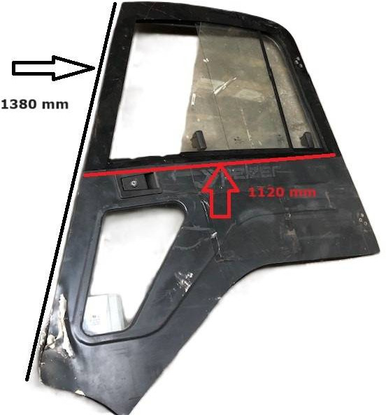 Door left for Linde. Series 386,  P-L - Door and parts for Material handling equipment: picture 1 Door left for Linde. Series 386,  P-L - Door and parts for Material handling equipment: picture 1