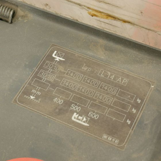 Stacker Linde L14AP (372): picture 7