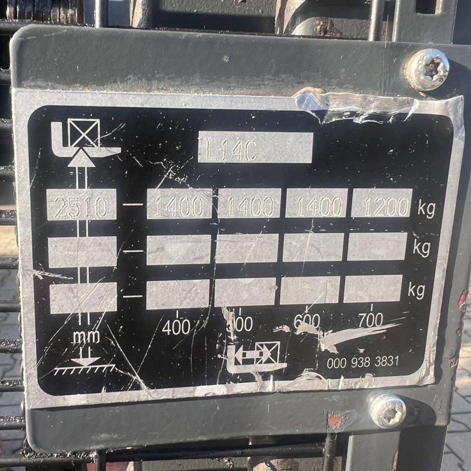 Leasing of  Linde L14C (1169) Linde L14C (1169): picture 13