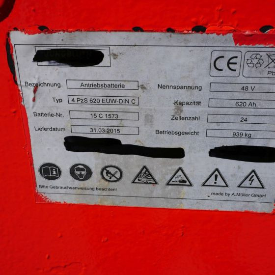 Linde R12B (1120) - Reach truck: picture 4 Linde R12B (1120) - Reach truck: picture 4