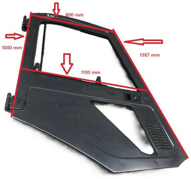 Right Door for Linde 392/393 - Door and parts for Material handling equipment: picture 1 Right Door for Linde 392/393 - Door and parts for Material handling equipment: picture 1