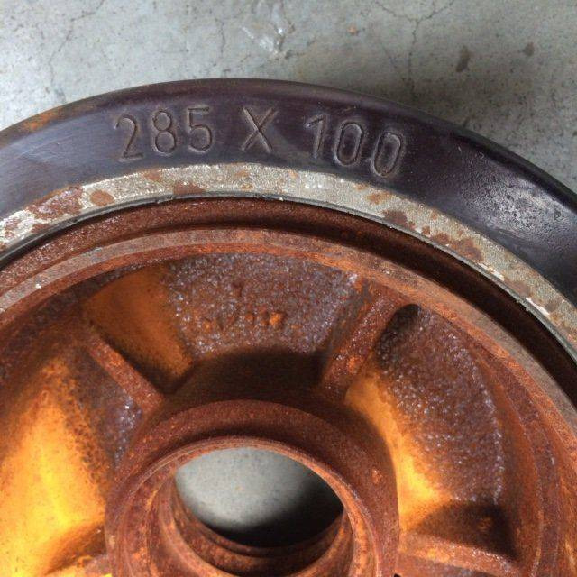 Wheel solid assy for Linde - Steering for Material handling equipment: picture 4 Wheel solid assy for Linde - Steering for Material handling equipment: picture 4