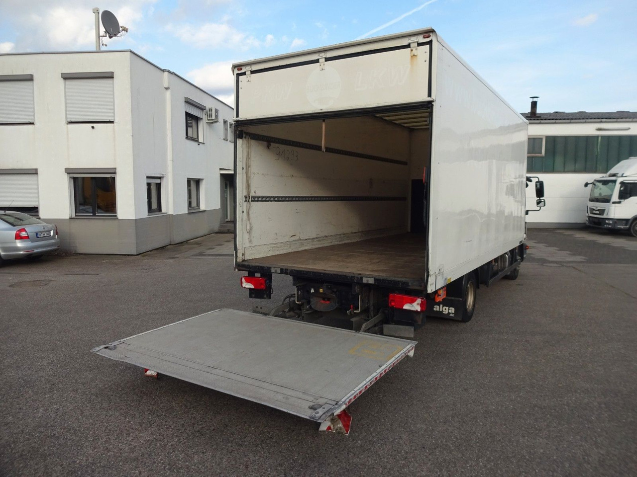 New Box truck MAN TGL 8.190, Koffer, LBW, Klima, Luft. Tempomat: picture 8