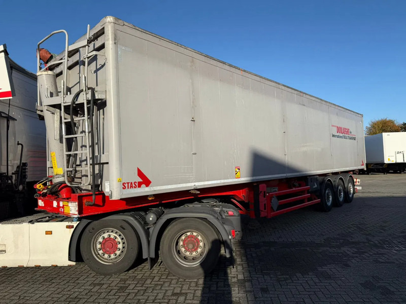 Stas S300CX 82m3!! Vol alu kipper SAF Graanluiken - Tipper semi-trailer: picture 1 Stas S300CX 82m3!! Vol alu kipper SAF Graanluiken - Tipper semi-trailer: picture 1
