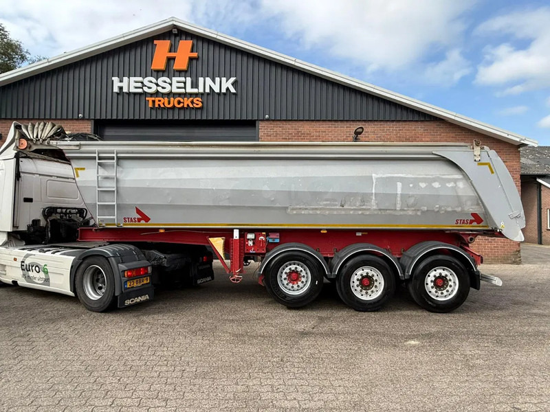Stas S300CX Lift Axle Automatic roof Tarpaulin APK/TUV 12/2025 - Tipper semi-trailer: picture 2 Stas S300CX Lift Axle Automatic roof Tarpaulin APK/TUV 12/2025 - Tipper semi-trailer: picture 2