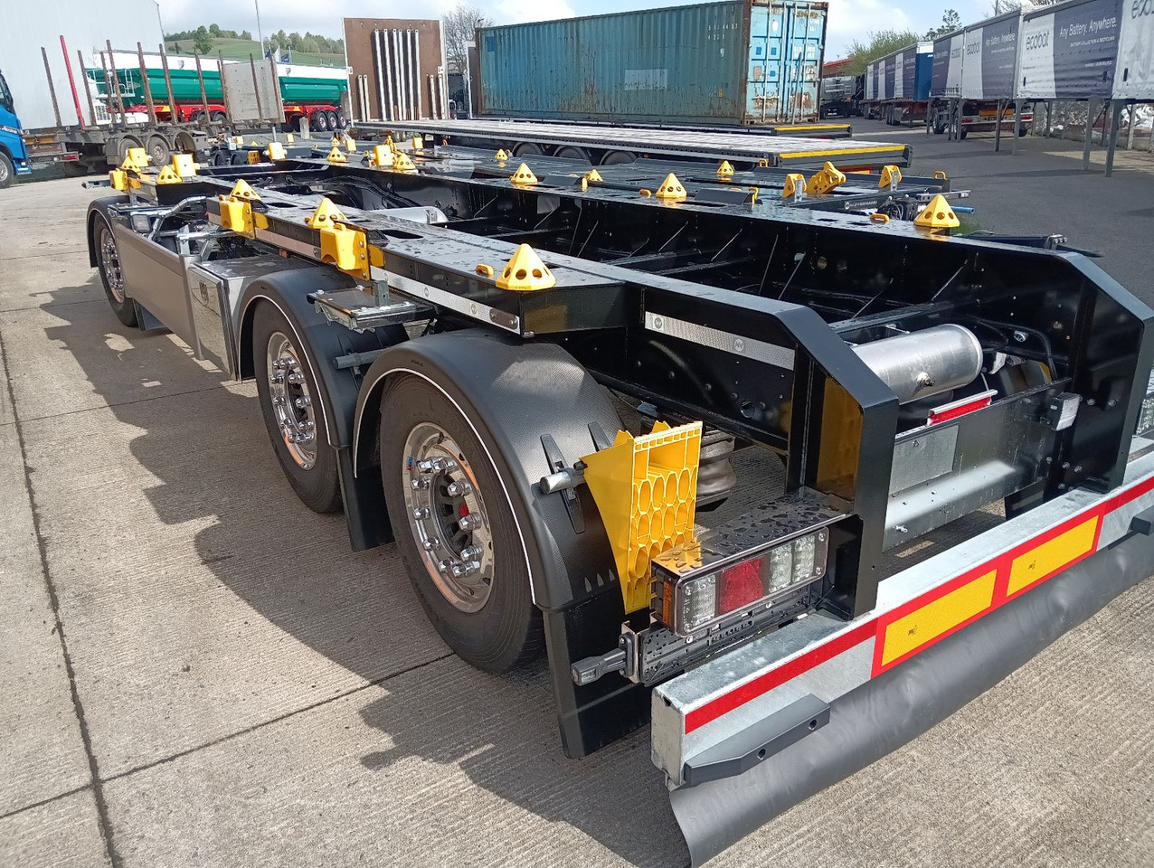 Hüffermann 3-A VARIO-CARRIER SAF NEU VERZINKT LiftAlufelgen - Roll-off/ Skip trailer: picture 2 Hüffermann 3-A VARIO-CARRIER SAF NEU VERZINKT LiftAlufelgen - Roll-off/ Skip trailer: picture 2