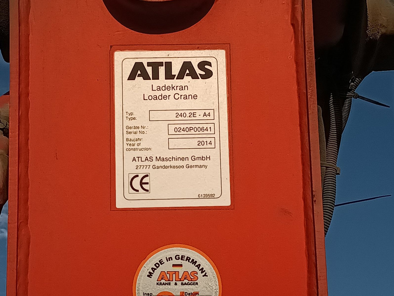 MAN TGS 26:480 6x4 EURO5 ATLAS 240.2E-A4 3-S-Kipper - Tipper, Crane truck: picture 2 MAN TGS 26:480 6x4 EURO5 ATLAS 240.2E-A4 3-S-Kipper - Tipper, Crane truck: picture 2