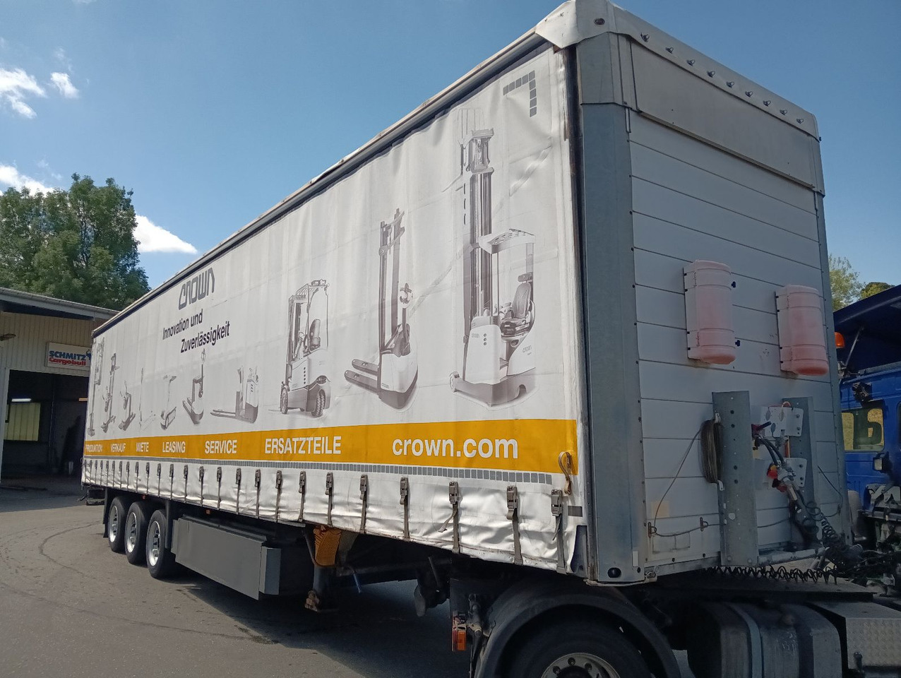 Schmitz Cargobull SCS24 DOPPELSTOCK HUBDACH Lift SAF 455/40R22,5 - Curtainsider semi-trailer: picture 4 Schmitz Cargobull SCS24 DOPPELSTOCK HUBDACH Lift SAF 455/40R22,5 - Curtainsider semi-trailer: picture 4