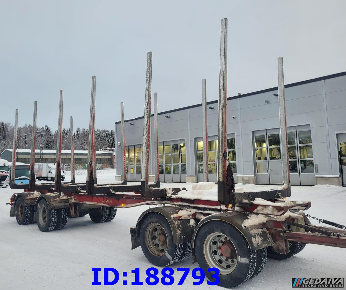 MALKKI RJ4-10200 - 4 Axles - Timber trailer: picture 1 MALKKI RJ4-10200 - 4 Axles - Timber trailer: picture 1