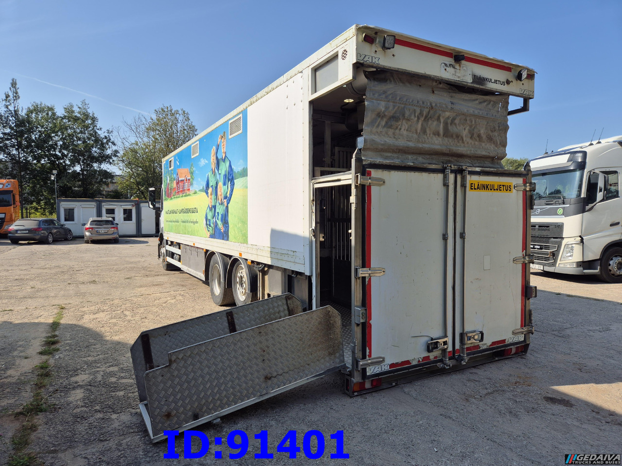 Livestock truck MERCEDES-BENZ Antos 2532 - 6x2 - Euro 6 - Animal transport: picture 15
