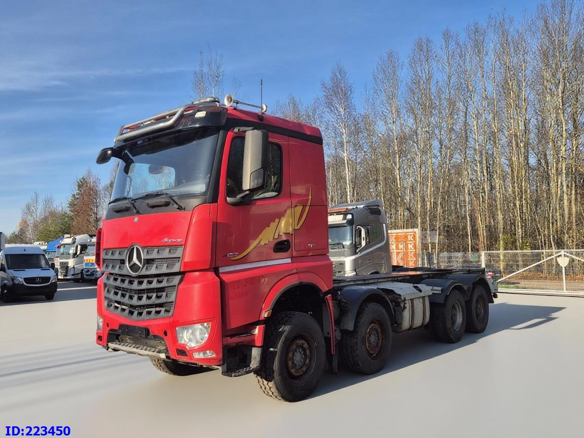 MERCEDES-BENZ Arocs 4163 8x4 FULL STEEL (Engine defect) - Cab chassis truck: picture 1 MERCEDES-BENZ Arocs 4163 8x4 FULL STEEL (Engine defect) - Cab chassis truck: picture 1