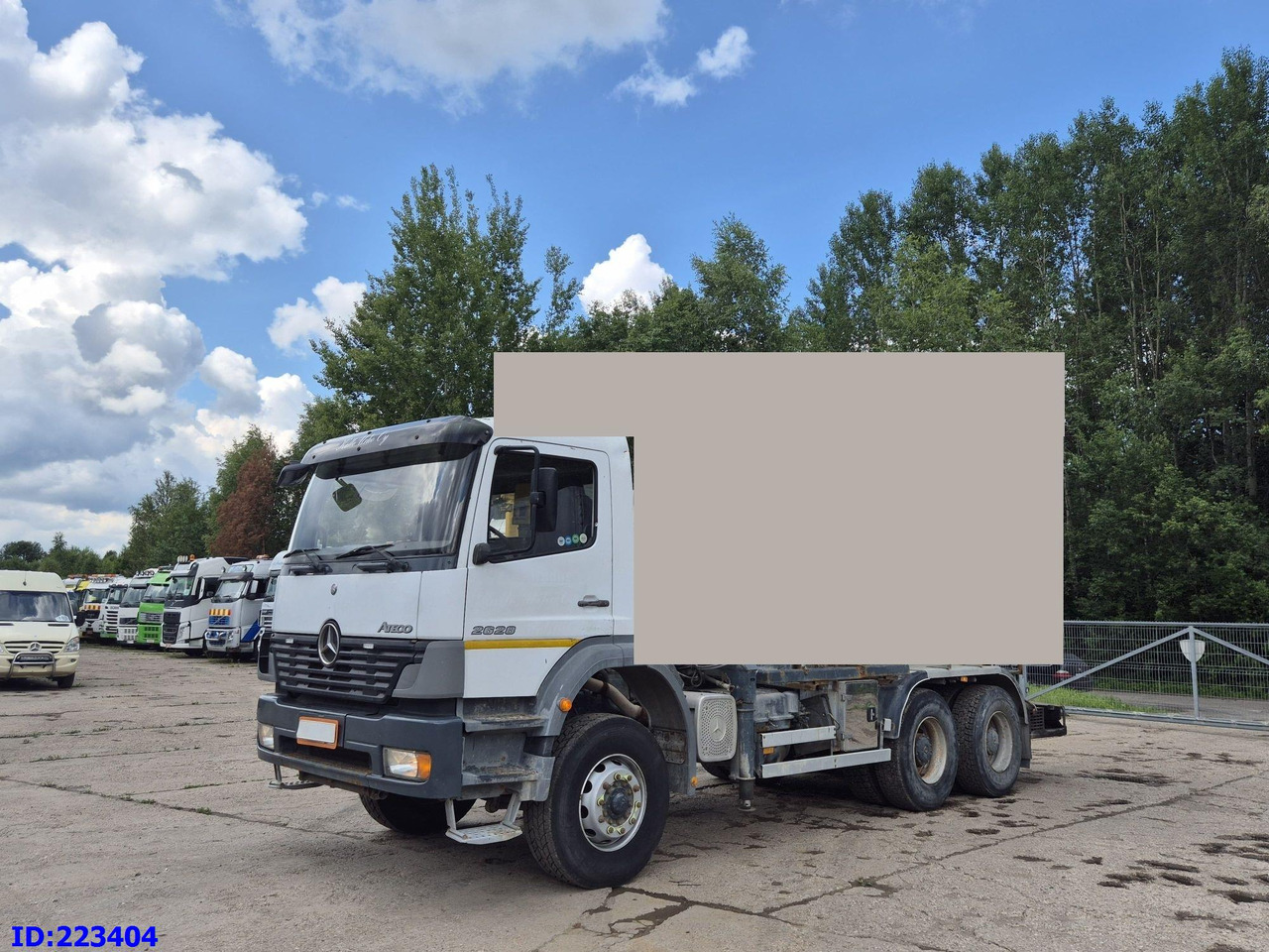 MERCEDES-BENZ Atego 2628 6x4 Full steel - Cab chassis truck: picture 1 MERCEDES-BENZ Atego 2628 6x4 Full steel - Cab chassis truck: picture 1