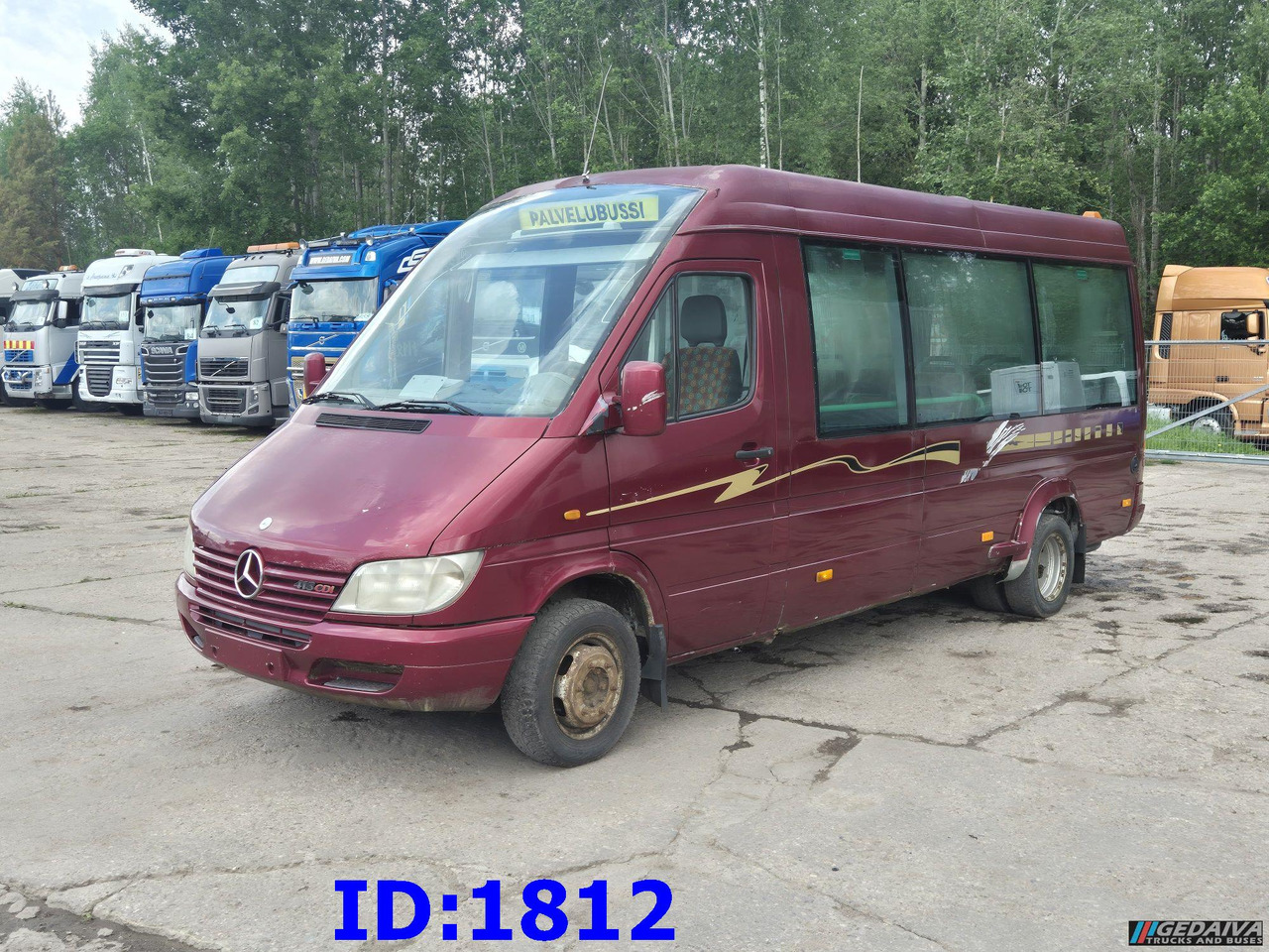 MERCEDES-BENZ Sprinter 413 - 17 Place - Minibus, Passenger van: picture 4 MERCEDES-BENZ Sprinter 413 - 17 Place - Minibus, Passenger van: picture 4