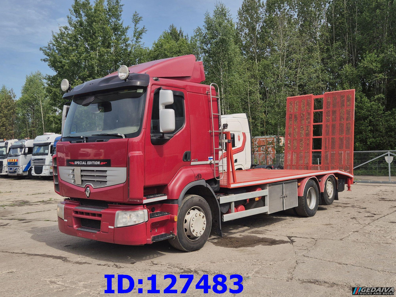 RENAULT Premium 460 6x2 (Steering axel) Euro5 - Dropside/ Flatbed truck: picture 1 RENAULT Premium 460 6x2 (Steering axel) Euro5 - Dropside/ Flatbed truck: picture 1