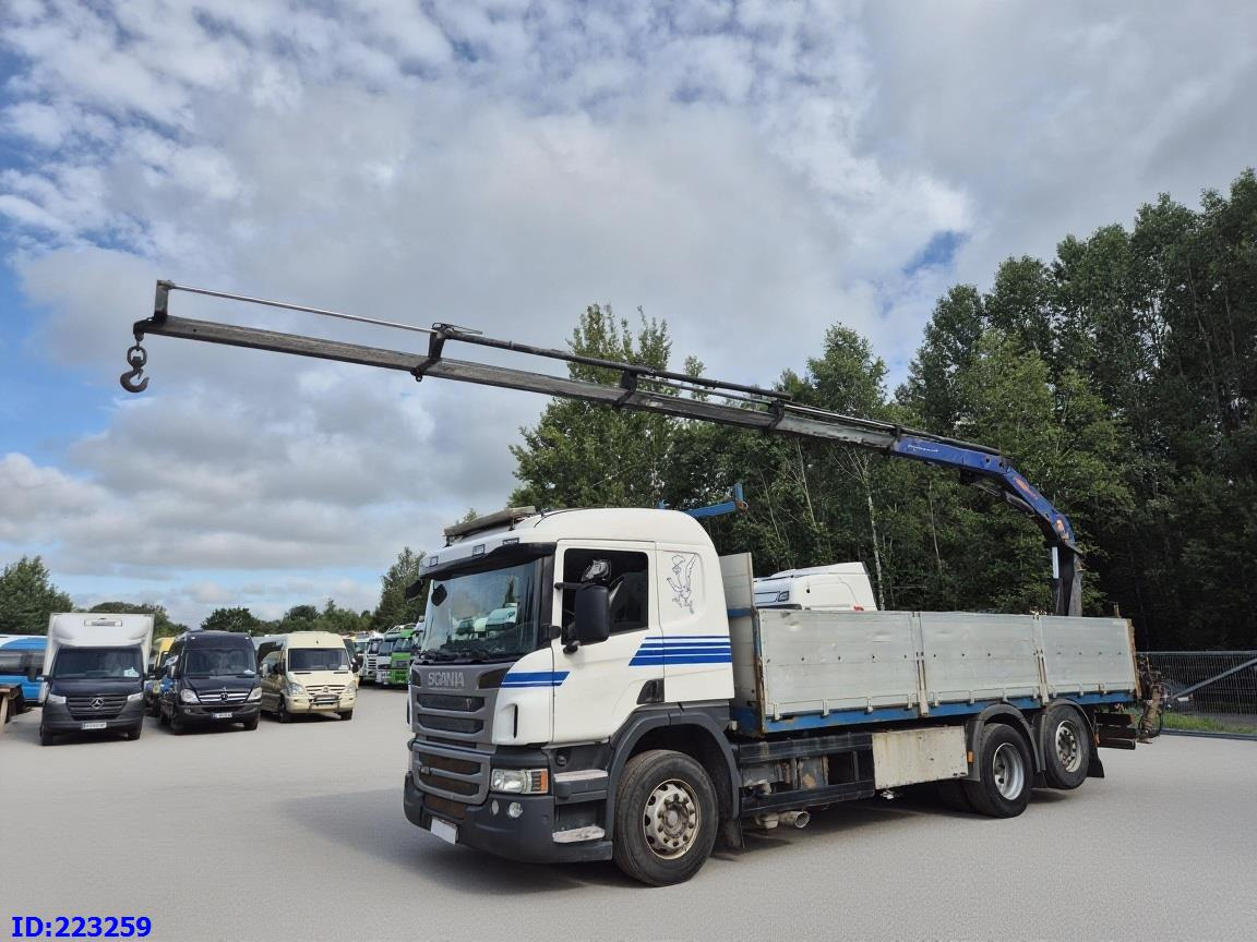 SCANIA P450 6x2 Steering axle Euro6 + PM 13.5SP - Dropside/ Flatbed truck: picture 4 SCANIA P450 6x2 Steering axle Euro6 + PM 13.5SP - Dropside/ Flatbed truck: picture 4