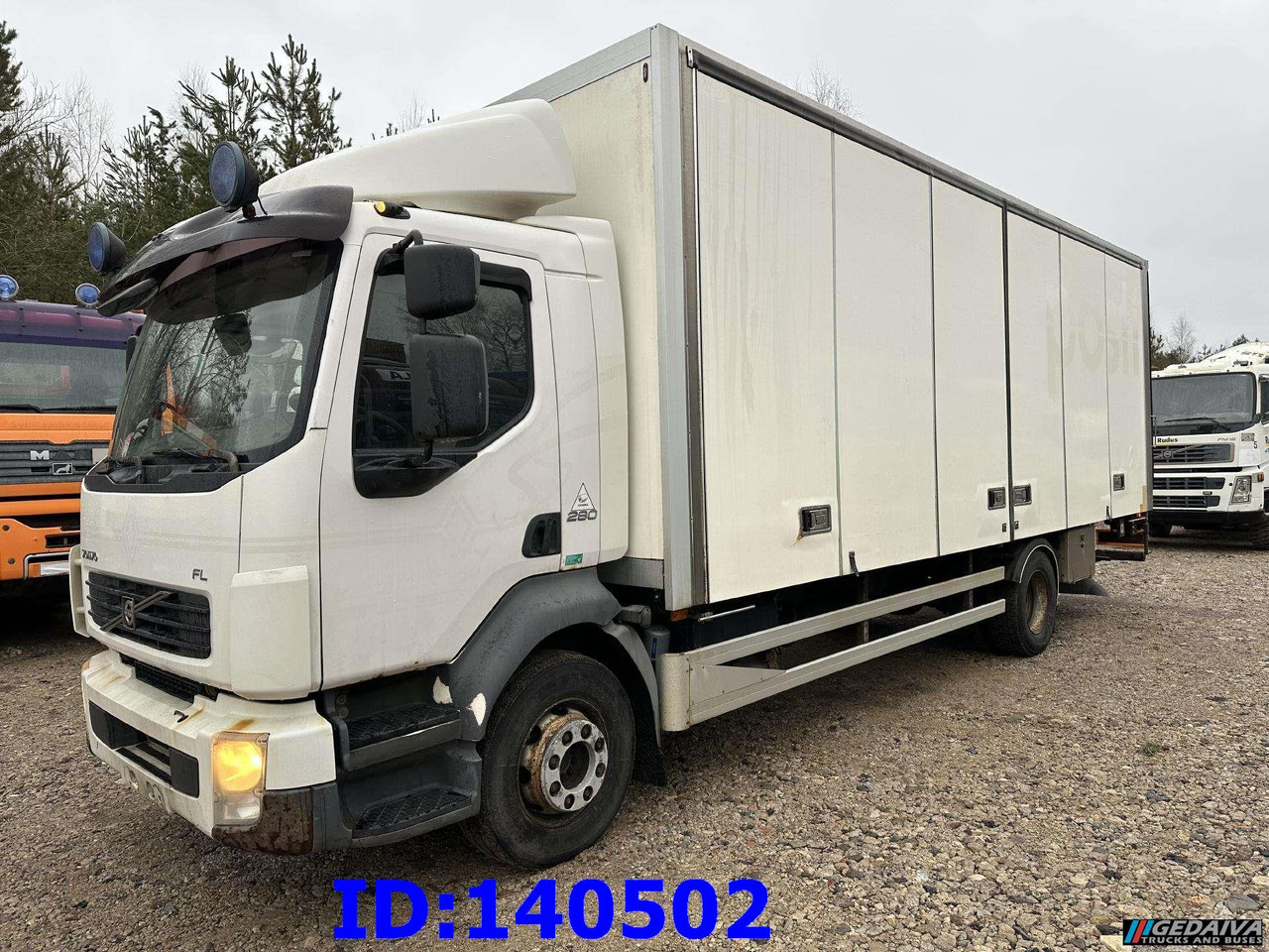VOLVO FL 280 4x2 Manual Euro5 - Box truck: picture 1 VOLVO FL 280 4x2 Manual Euro5 - Box truck: picture 1