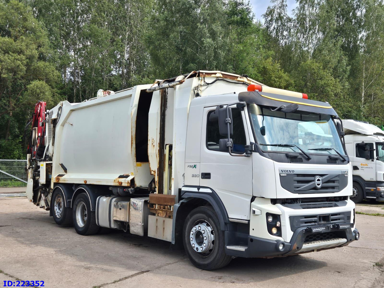 VOLVO FMX 330HP 6x2 Norba RL300. Keox -bio, Ferrari crane, Dynawatt -pressure - Garbage truck: picture 4 VOLVO FMX 330HP 6x2 Norba RL300. Keox -bio, Ferrari crane, Dynawatt -pressure - Garbage truck: picture 4