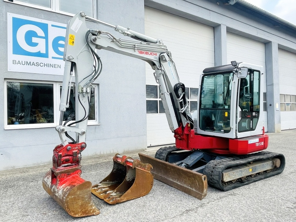 Takeuchi TB153FR (4100) - Mini excavator: picture 4 Takeuchi TB153FR (4100) - Mini excavator: picture 4