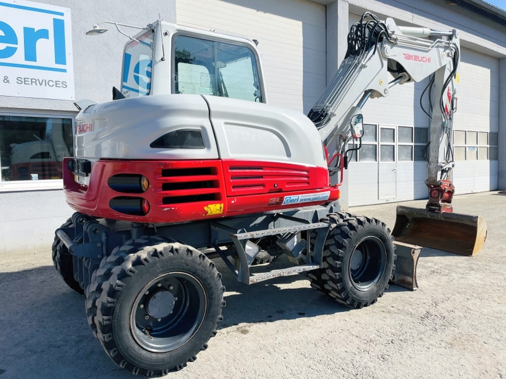 Wheel excavator Takeuchi TB295W (3964): picture 10