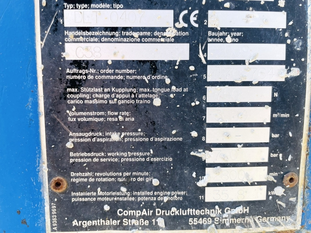 Vergleich C38 (4041) - Air compressor: picture 4 Vergleich C38 (4041) - Air compressor: picture 4