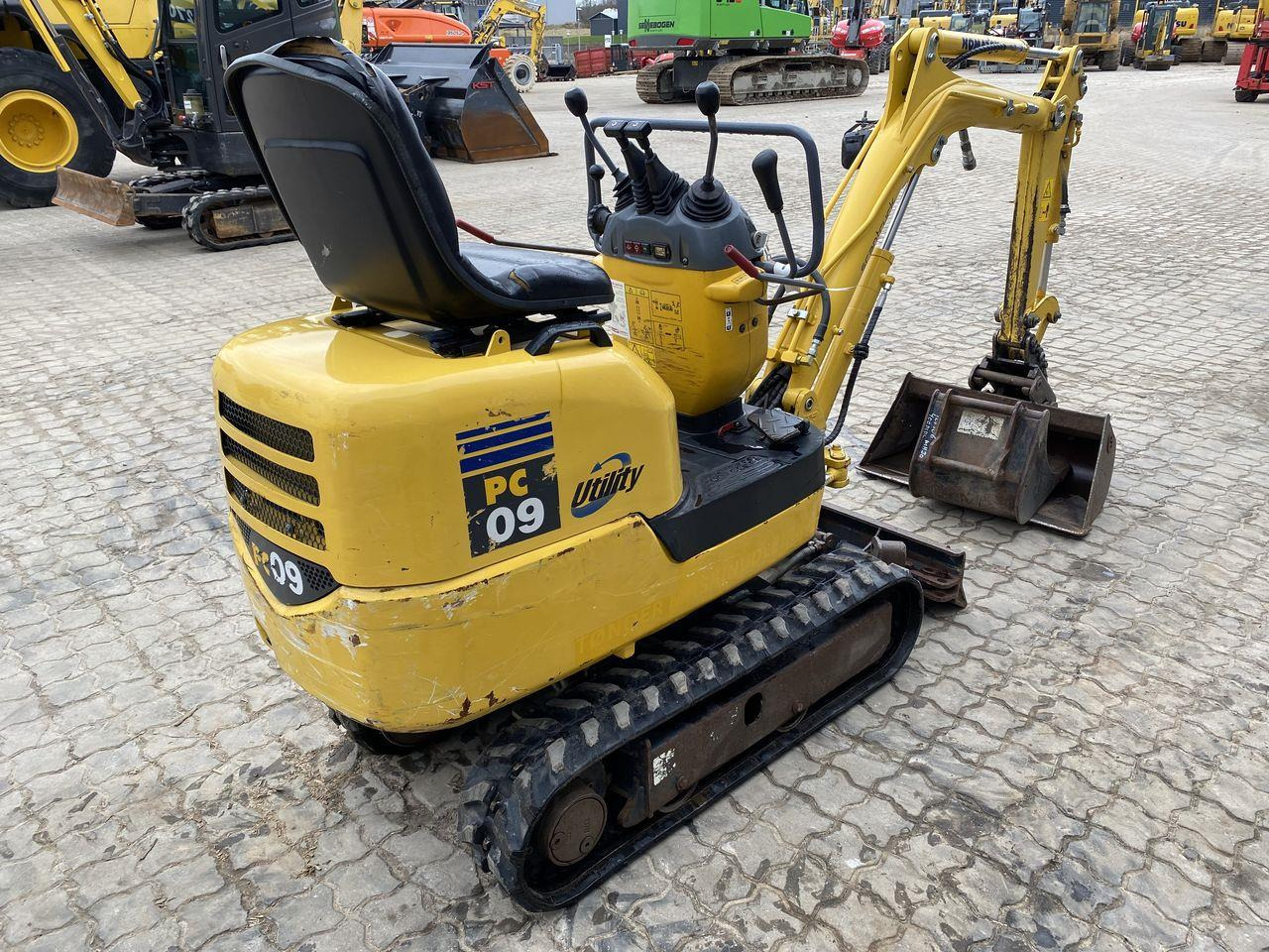 Komatsu PC09-1 - Mini excavator: picture 4 Komatsu PC09-1 - Mini excavator: picture 4