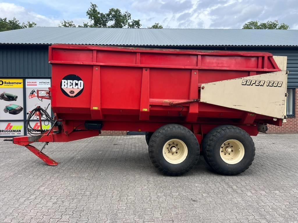 Beco Super 1200  - Farm tipping trailer/ Dumper: picture 2 Beco Super 1200  - Farm tipping trailer/ Dumper: picture 2
