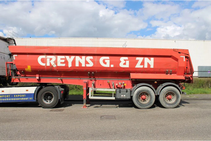 Tipper semi-trailer LAG O-2-38 01 + 2 axle + KIPPER + 27 cub: picture 6