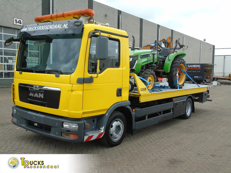 MAN TGL 8.180 + winch + MANUAL + EURO 5 + system working - Autotransporter truck: picture 1 MAN TGL 8.180 + winch + MANUAL + EURO 5 + system working - Autotransporter truck: picture 1