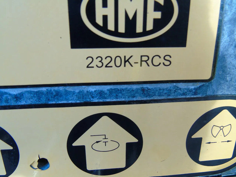 Tipper, Crane truck MAN TGS 28.400 + 6x4 front traction + HMF 2320 + tipper + MANUAL + REMOTE: picture 11