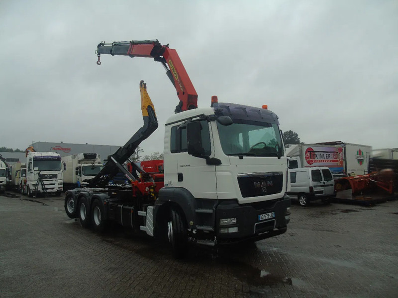 Crane truck MAN TGS 35.440 + PALFINGER 24500 + 8X4 + EURO 5 + REMOTE: picture 6