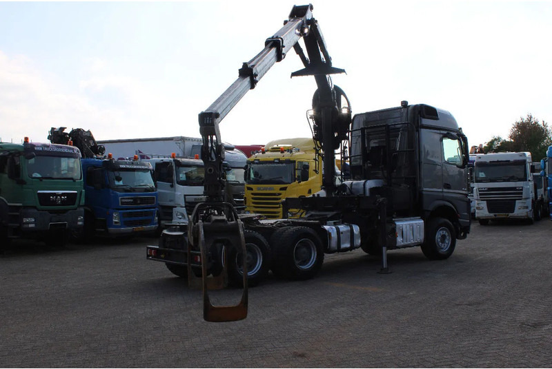 Crane truck Mercedes-Benz Arocs 2858 + PALFINGER Z15 (2022) + 6X4: picture 13 Crane truck Mercedes-Benz Arocs 2858 + PALFINGER Z15 (2022) + 6X4: picture 13