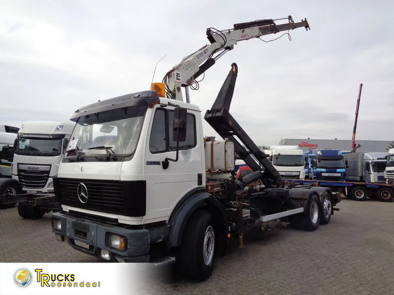 Mercedes-Benz SK 2433 + Semi-Auto + PTO + Serie 14 Crane + 3 pedals - Cable system truck, Crane truck: picture 1 Mercedes-Benz SK 2433 + Semi-Auto + PTO + Serie 14 Crane + 3 pedals - Cable system truck, Crane truck: picture 1