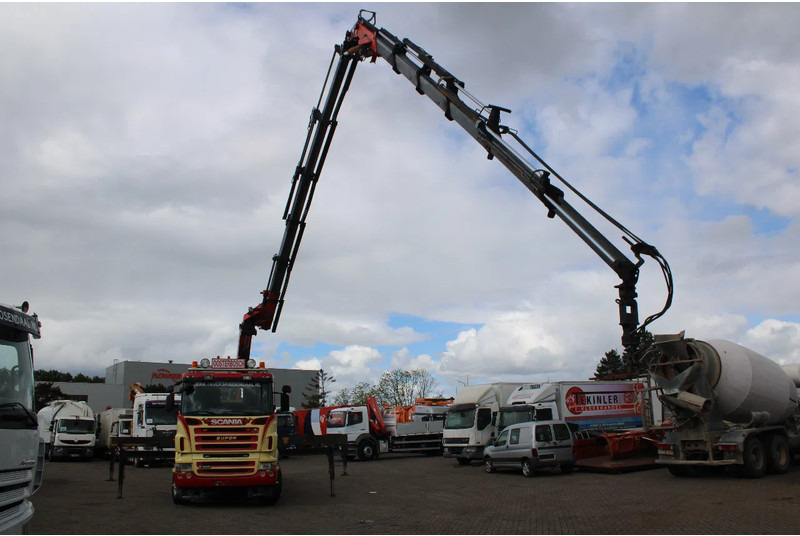 Scania R 480 + PALFINGER PK60002 5x + JIB 6x + 8X4 + REMOTE + MANUAL - Crane truck: picture 4 Scania R 480 + PALFINGER PK60002 5x + JIB 6x + 8X4 + REMOTE + MANUAL - Crane truck: picture 4