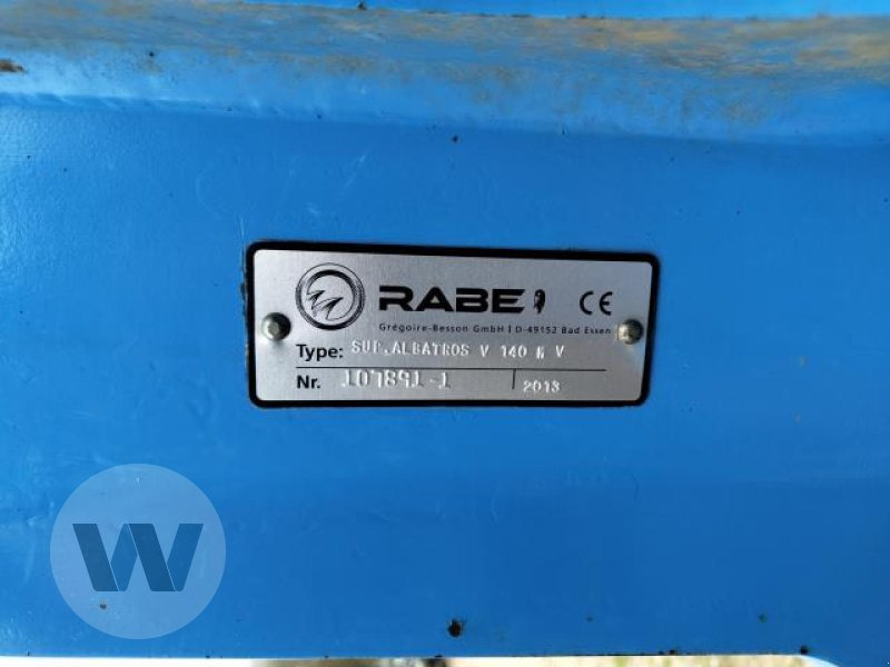 Rabe Albatros V 140 M - Plow: picture 3 Rabe Albatros V 140 M - Plow: picture 3
