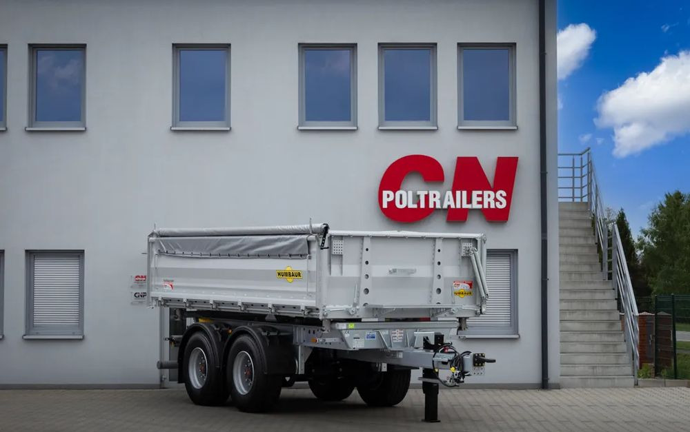 Humbaur HTK 19, wywrotka 3-stronna / tandem - Tipper trailer: picture 2 Humbaur HTK 19, wywrotka 3-stronna / tandem - Tipper trailer: picture 2